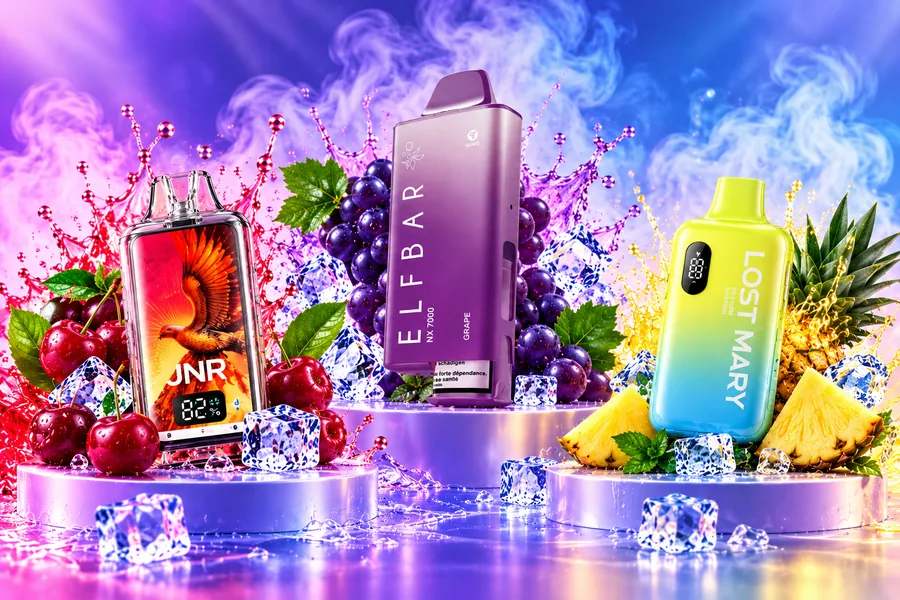 Puffs rechargeables et kits en Suisse